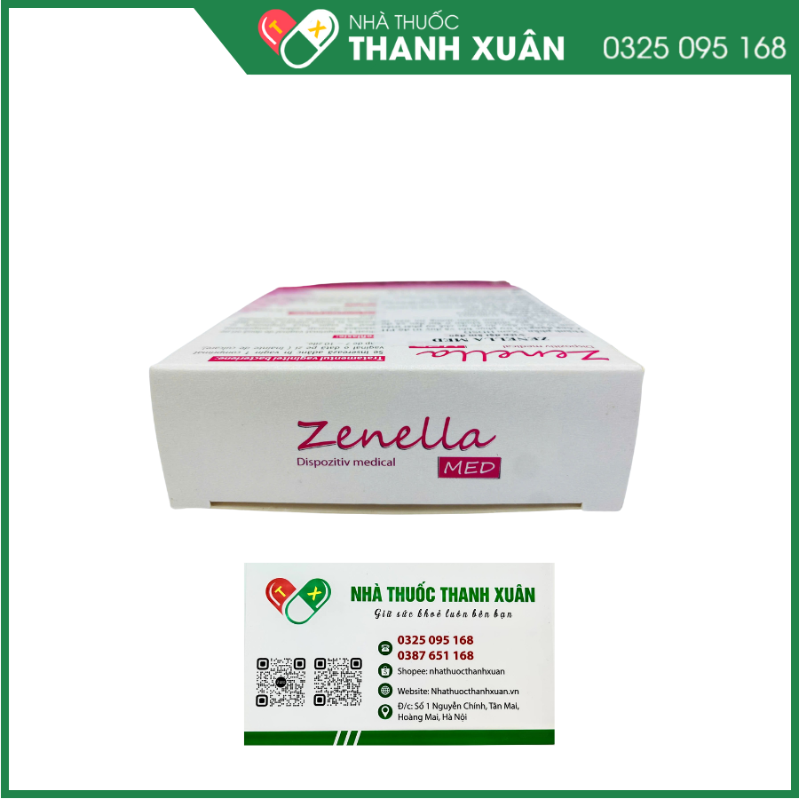 Zenella MED - Viên đặt âm đạo giúp phòng ngừa và điều trị viêm âm đạo